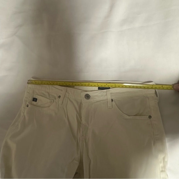 Adriano Goldschmied Women's jeans the Stevie ankle slim straight ankle White 28R - Picture 7 of 16